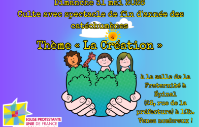 Culte commun et spectacle des Catéchumènes : La Création